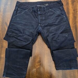 G Star Raw 5620 3d Low Rise 36 X30 Dark Blue Rinse